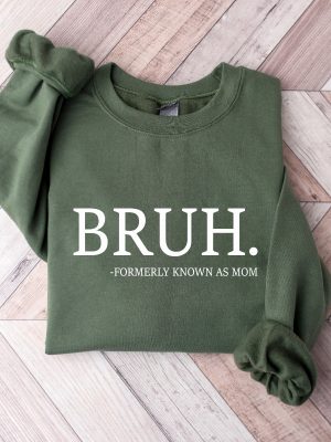 Bruh Mother Sweatshirt Mothers Day Hoodie New Mom Gift Pregnant Wife Gifts In My Mom Era Funny Mom Shirt Pregnant Mom Gift Unique revetee 3