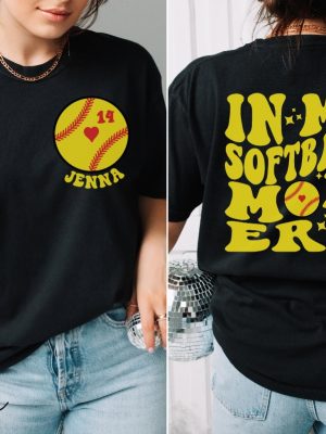 Softball Mom Shirts Softball Mom Era Shirt Custom Softball Mom Tee Gift For Moms Shirt Mama Catcher Softball Catcher Tee Unique revetee 2