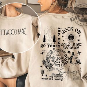 Vintage Fleetwood Mac Tour Merchandise Shirt Music Memorabilia Sweatshirt Rock Band Hoodie Retro Concert Tshirt Stevie Nicks Shirt giftyzy 3