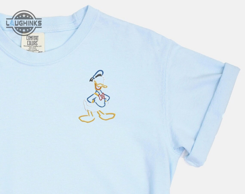 Donald Embroidered Tshirt Fab 5 Shirt Donald T Shirt Disney Princess Shirt Disney Tshirt Womens Disney Shirt Embroidery Tshirt Sweatshirt Hoodie Gift