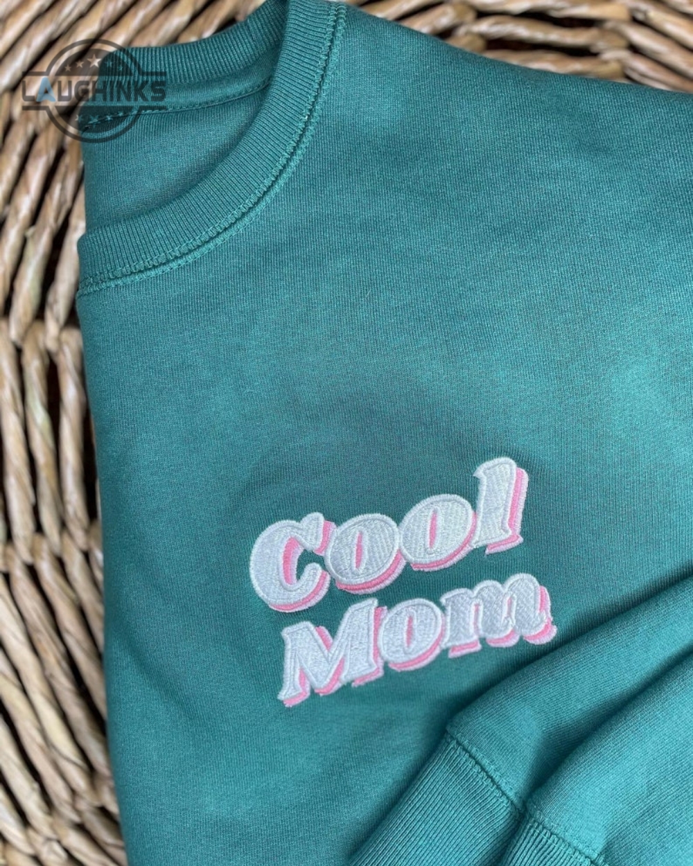 Vintage Cool Mom Retro Trendy Embroidered Crewneck Sweatshirt Crewneck Sweatshirt Cool Mothers Day Gift Embroidery Tshirt Sweatshirt Hoodie Gift