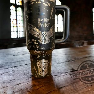 Harry Potter Stanley Tumbler Wizard 40 Oz Engraved Stanley Cup Birthday Gift For Wife Husband Daughter Son Just Because Friend Gift trendingnowe 2