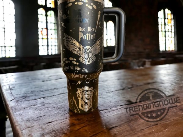 Harry Potter Stanley Tumbler Wizard 40 Oz Engraved Stanley Cup Birthday Gift For Wife Husband Daughter Son Just Because Friend Gift trendingnowe 2