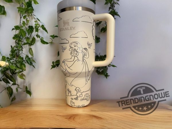 Snow White Princess Stanley Cup Snow White Princess Engraved Stanley Tumbler Birthday Gift For Wife Or Daughter Just Because Friend Gift trendingnowe 1