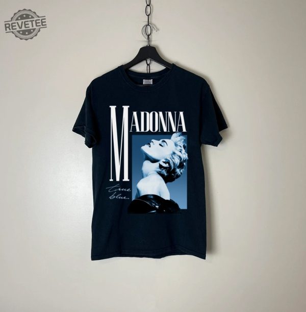 Madonna True Blue Vintage T Shirt Madonna Celebration Tour Merch Madonna Tour Dates 2024 Madonna Celebration Tour T Shirt Madonna Tour Merch revetee 2