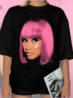 Retro Nicki Minaj Shirt Nicki Minaj Tour Detroit Nicki Minaj Tour Phoenix Nicki Minaj Tour Seattle Nicki Minaj Queen Album Cover Unique revetee 2