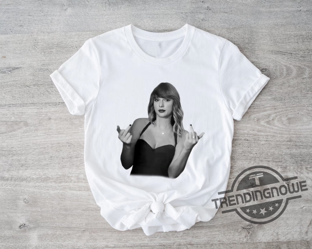 Taylor Swift Middle Finger Shirt Taylor Swiftie Merch Eras Tour Outfit Lover Album Taylor Swift Eras Tour Shirt