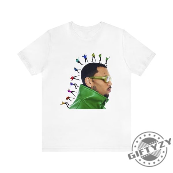 1111 Tour With Dates Chris Brown 2024 Unisex Shirt giftyzy 2