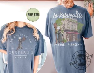 Two Sided Remy Ratatouille Anyone Can Cook Shirt Vintage Ratatouille Gusteaus Sweatshirt Little Chef Hoodie Anyone Can Cook Tshirt Remy Ratatouille Shirt giftyzy 5