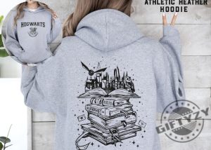 Magical Wizard Castle Book Shirt Witch Sweatshirt Bookish Reader Hoodie Wizard Tshirt Book Reading Magic Shirt giftyzy 4