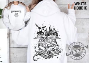 Magical Wizard Castle Book Shirt Witch Sweatshirt Bookish Reader Hoodie Wizard Tshirt Book Reading Magic Shirt giftyzy 5