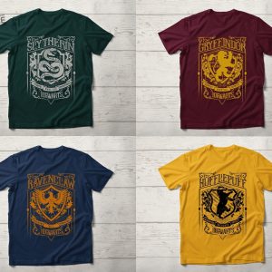 Wizard Sport Shirt Hogwarts School Colors Hogwarts Houses Harry Potter American School Universal Harry Potter Merch Womens Harry Potter Shirt revetee 5