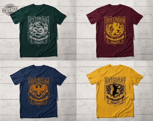 Wizard Sport Shirt Hogwarts School Colors Hogwarts Houses Harry Potter American School Universal Harry Potter Merch Womens Harry Potter Shirt revetee 5