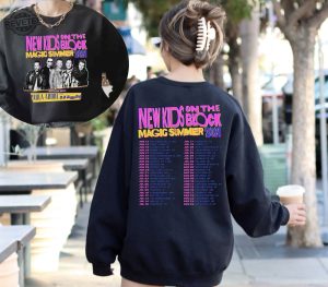 New Kids On The Block Kelly Clarkson New Kids On The Block On Kelly Clarkson New Kids On The Block Album Shirt Hoodie Sweatshirt Unique revetee 2