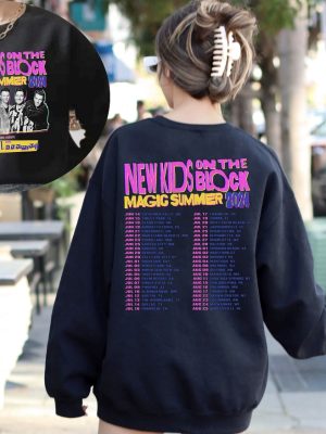 New Kids On The Block Kelly Clarkson New Kids On The Block On Kelly Clarkson New Kids On The Block Album Shirt Hoodie Sweatshirt Unique revetee 2