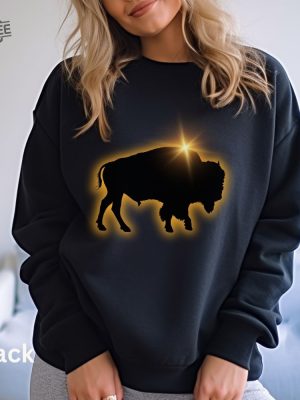 Path Of Totality Buffalo April 8 Solar Eclipse Sweatshirt Eclipse Path Of Totality 2024 Path Of Totality Solar Eclipse 2024 Path Of Totality revetee 2