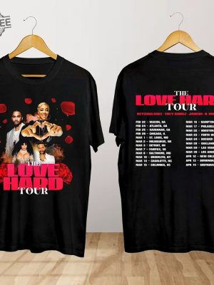 Retro Keyshia Cole Shirt Keyshia Cole Concert Houston Keyshia Cole Concert St Louis Shirt The Love Hard Tour 2024 Unique Hoodie More revetee 2