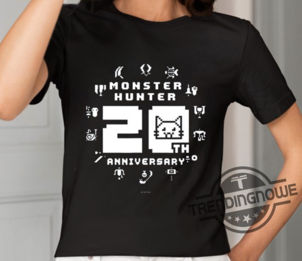 Monster Hunter 20Th Anniversary Shirt trendingnowe 2