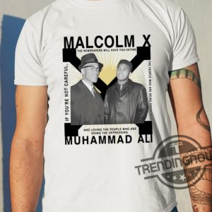 Bht Malcolm X Muhammad Ali Shirt trendingnowe 2