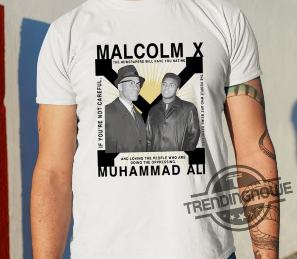Bht Malcolm X Muhammad Ali Shirt trendingnowe 2
