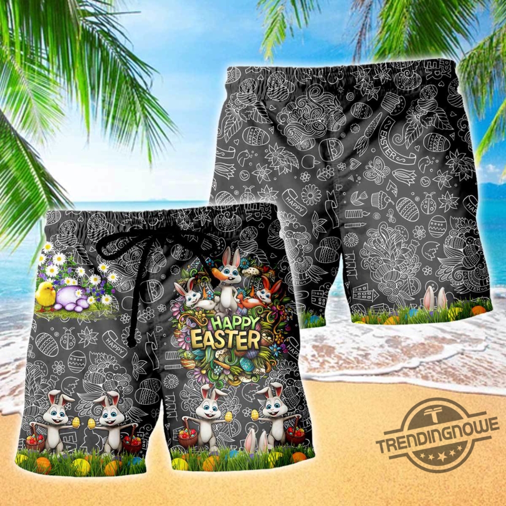 Happy Easter Hawaiian Shirts for Men Easter Egg Print Button Down Blouses  Tops Trendy Beach Shirts for Easter Gift : : Clothing, Shoes 