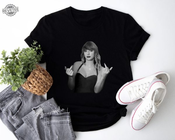 Taylor Swift Middle Finger Shirt Taylor Swift Shirts Taylor Swift Era Tour Merch Taylor Swift 22 Merch Taylor Swift Rep Merch Unique revetee 1