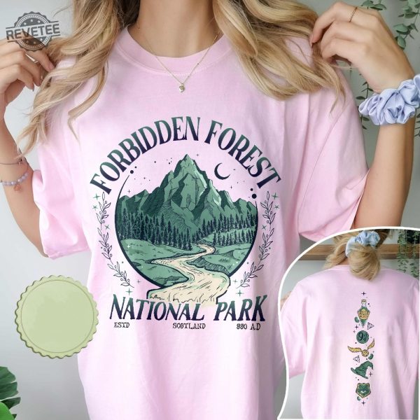 National Park Wizard Shirt Forbidden Forest Shirts Harry Potter And The Forbidden Forest Harry Potter Forbidden Forest Ny Unique revetee 1