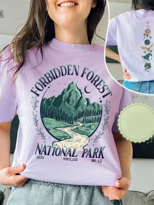 National Park Wizard Shirt Forbidden Forest Shirts Harry Potter And The Forbidden Forest Harry Potter Forbidden Forest Ny Unique revetee 2