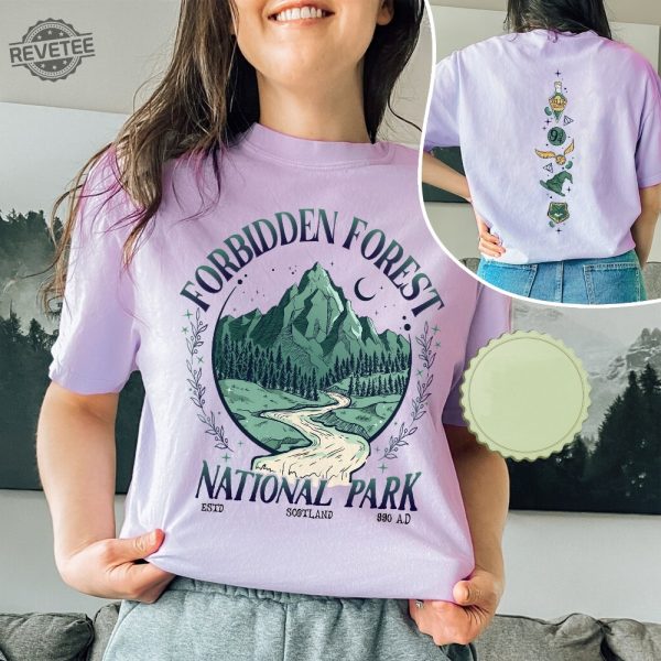 National Park Wizard Shirt Forbidden Forest Shirts Harry Potter And The Forbidden Forest Harry Potter Forbidden Forest Ny Unique revetee 2