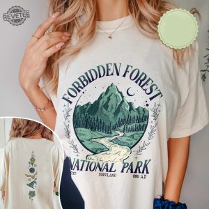 National Park Wizard Shirt Forbidden Forest Shirts Harry Potter And The Forbidden Forest Harry Potter Forbidden Forest Ny Unique revetee 3