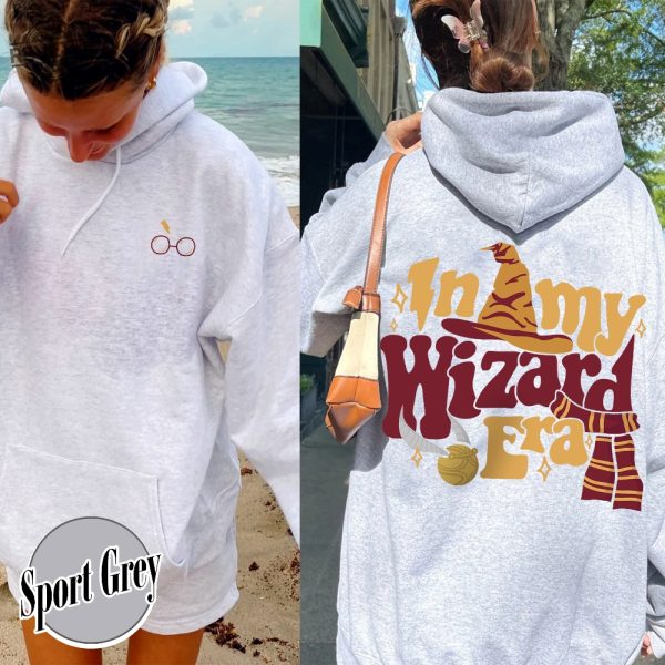 In My Wizard Era Sweatshirt Luna Lovegood Shirt Harry Potter Merch Gryffindor Harry Potter Birthday Shirt Harry Potter Gryffindor Shirt revetee 1