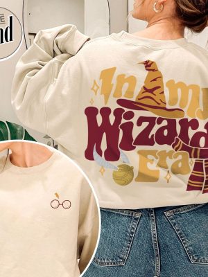 In My Wizard Era Sweatshirt Luna Lovegood Shirt Harry Potter Merch Gryffindor Harry Potter Birthday Shirt Harry Potter Gryffindor Shirt revetee 2