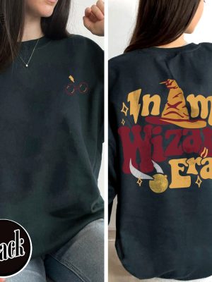 In My Wizard Era Sweatshirt Luna Lovegood Shirt Harry Potter Merch Gryffindor Harry Potter Birthday Shirt Harry Potter Gryffindor Shirt revetee 3