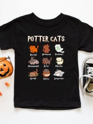 Potter Cats Potter Cat Luna Lovegood Shirt Harry Potter Merch Gryffindor Harry Potter Birthday Shirt Harry Potter Shirt Ideas Unique revetee 3