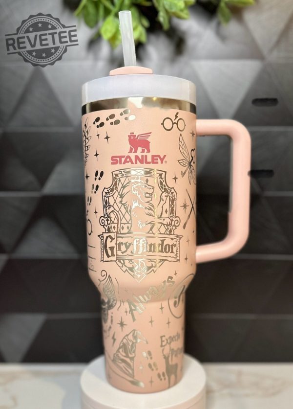 Wizard Engraved 40Oz Stanley Tumbler Fantasy Characters Cup Custom Gifts For Them Gym Accessories Stainless Steel Water Bottle revetee 1