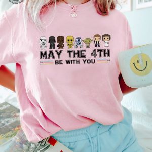 Star Wars May The 4Th Be With You Shirt May The 4Th Be With You Meme Star Wars Graphic Tees Star Wars Women Shirt Unique More revetee 2