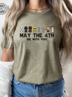 Star Wars May The 4Th Be With You Shirt May The 4Th Be With You Meme Star Wars Graphic Tees Star Wars Women Shirt Unique More revetee 4