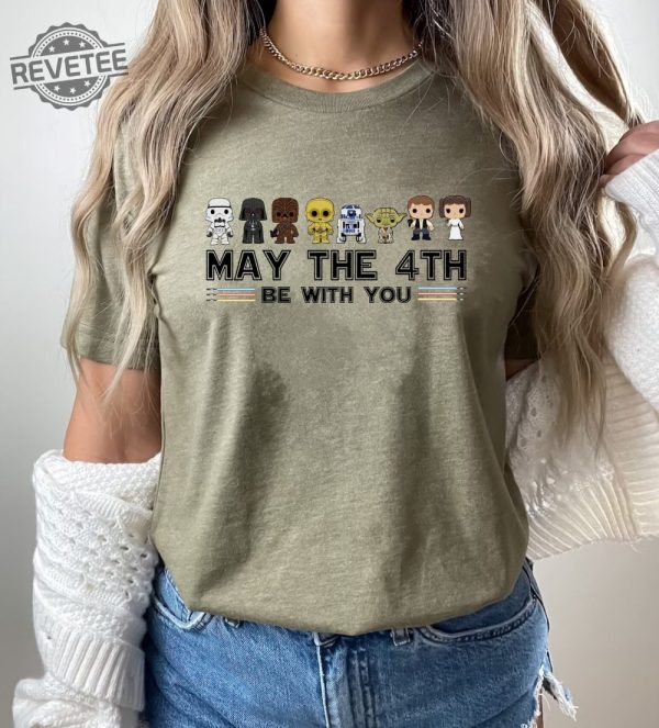 Star Wars May The 4Th Be With You Shirt May The 4Th Be With You Meme Star Wars Graphic Tees Star Wars Women Shirt Unique More revetee 4
