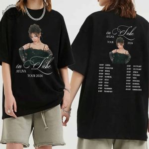 Ayliva In Liebe Tour 2024 Shirt Ayliva Fan Shirt In Liebe 2024 Concert Shirt Ayliva Fan Gift Unique revetee 2