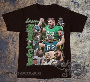 Jason Kelce Shirt Football Sweatshirt Classic 90S Graphic Tshirt Unisex Hoodie Vintage Bootleg Gift giftyzy 5