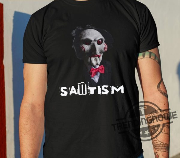 Sawtism Autism Horror Shirt trendingnowe 1