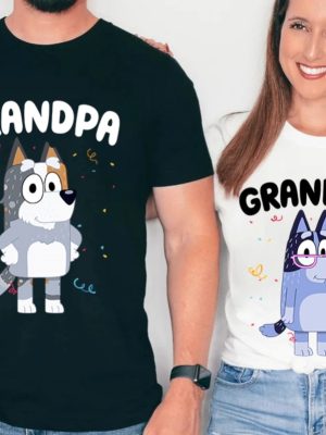 Bluey Grandpa Shirt Grandmalife Bluey Shirt Bob Bluey Shirt Bluey Family Shirt Grandma Grandma Bluey Shirt Bluey Family Tee Unique revetee 2