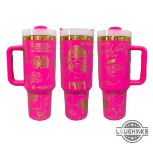 taylor swift stanley dupe tumbler 40 oz taylor swifites stuff i never want to change so much coffee travel cup 40oz eras tour engraved tumblers gold version laughinks 5