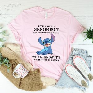 People Should Not Expecting Normal From Me Stitch Shirt Funny Stitch Shirt Lilo And Stitch Friends Shirt Unique revetee 2