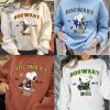 Adorable Snoopy Embroidered Crewneck Heart Balloon Couples Cute Unique revetee 1