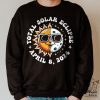 Total Solar Eclipse April 8Th 2024 Shirt Retro Solar Eclipse 2024 Hoodie Trendy Tshirt Eclipse 2024 Sweatshirt Total Solar Eclipse Shirt giftyzy 4