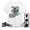 Jordan 3 Green Glow Shirt Mj 23 Shoot Shirt To Match Sneaker Color Green Sweatshirt Hoodie Green Glow Shirt trendingnowe 3