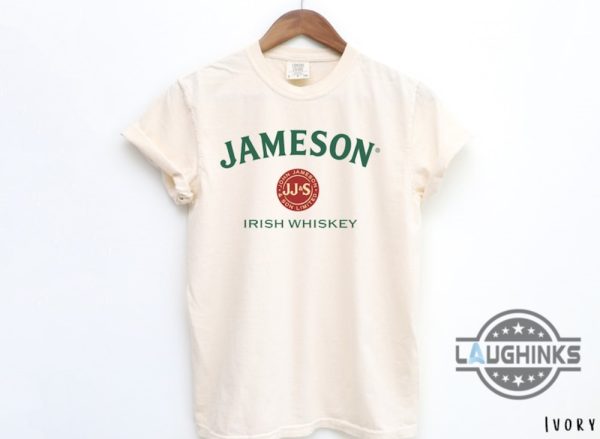 jameson tshirt sweatshirt hoodie mens womens jameson irish whiskey crewneck shirts alcoholic drinking cotton tee funny jamesons cocktails fan gift laughinks 1