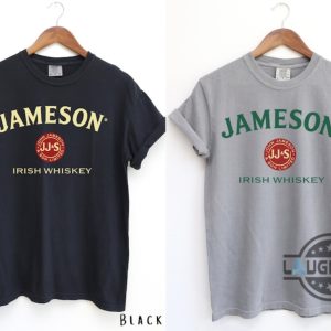 jameson tshirt sweatshirt hoodie mens womens jameson irish whiskey crewneck shirts alcoholic drinking cotton tee funny jamesons cocktails fan gift laughinks 2