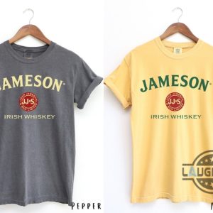 jameson tshirt sweatshirt hoodie mens womens jameson irish whiskey crewneck shirts alcoholic drinking cotton tee funny jamesons cocktails fan gift laughinks 3